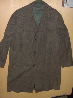 green Overcoat-Mn Ct  6775-Chest 50