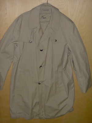light tan Overcoat-Mn Ct  6800-Chest 52