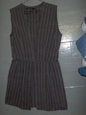 grey and blue Period Vest-Mn Lng Vst 2150-Chest 38