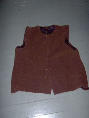 brown  Period Vest-Mn Lng Vst 6500-Chest 46