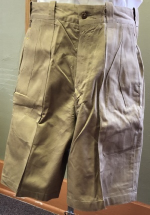 Tan Military Shorts-MN ML Short 6000-Waist 30