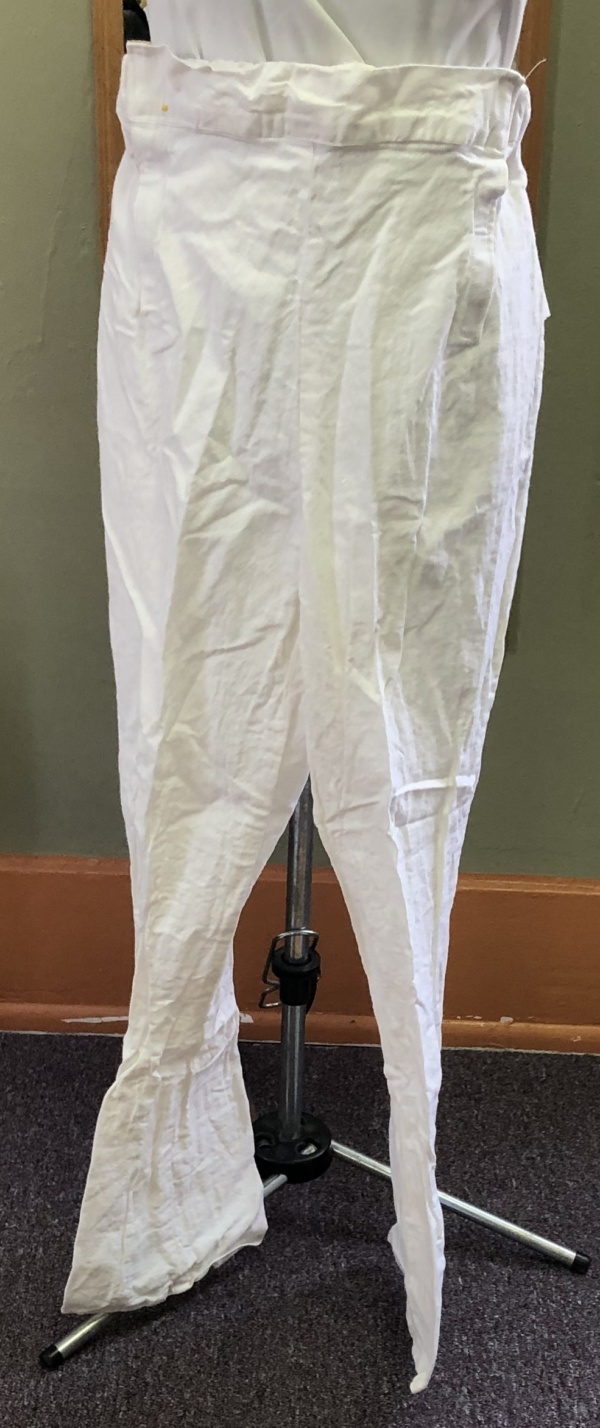 White Military Pants-Mn Ml Pt 8500-Waist 40