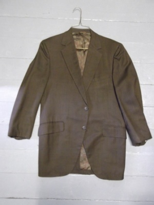 Brown Modern Suit-Mn Mod Su 6475-42-Size 42