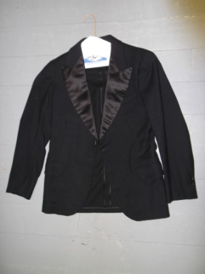 Black Modern Suit-Mn Mod Su 1100-36-Size 36