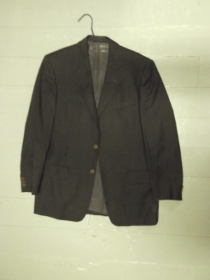 Black and grey Modern Suit-Mn Mod Su 1350-40-Size 40