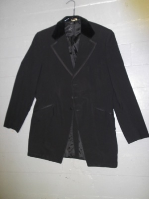 Black Modern Suit-Mn Mod Su 1402-42-Size 42