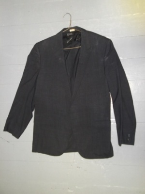 Black Modern Suit-Mn Mod Su 1500-44-Size 44