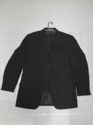 Black Modern Suit-Mn Mod Su 1503-42-2pc-Size 42
