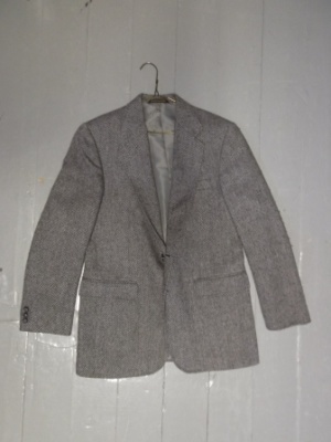 Grey and black Modern Suit-Mn Mod Su 2225-38-Size 38
