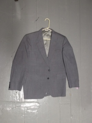 Grey Modern Suit-Mn Mod Su 2300-40-Size 40