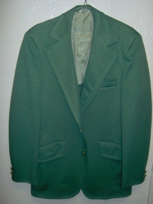 Green Modern Suit-Mn Mod Su 3477-42-Size 42