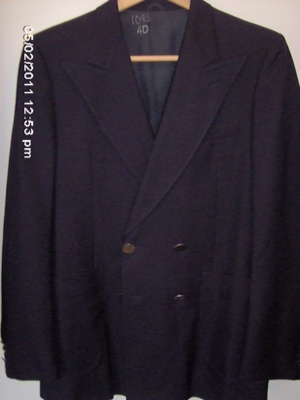 Navy Modern Suit-Mn Mod Su 4102-36-Size 36