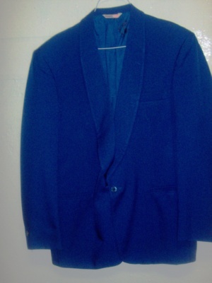 Royal blue Modern Suit-Mn Mod Su 4302-40-Size 40