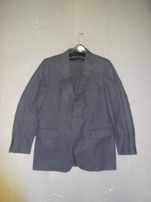 Blue Modern Suit-Mn Mod Su 4405-44-2pc-Size 44