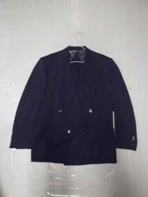 Navy Modern Suit-Mn Mod Su 4500-44-Size 44