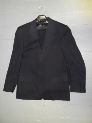 Dark blue Modern Suit-Mn Mod Su 4550-42-2pc-Size 42