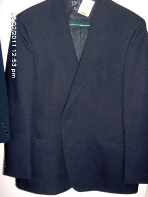 Navy Modern Suit-Mn Mod Su 4800-50-Size 50