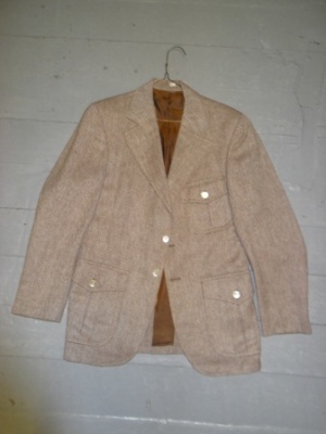 Brown Modern Suit-Mn Mod Su 6125-36-Size 36