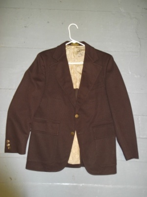 Brown Modern Suit-Mn Mod Su 6300-43-Size 43