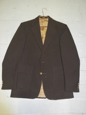 Brown Modern Suit-Mn Mod Su 6302-40-Size 40