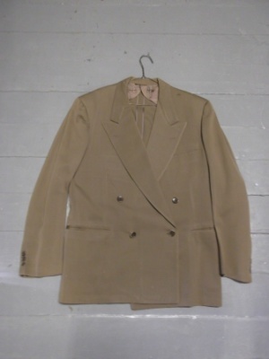 Tan Modern Suit-Mn Mod Su 6403-42-Size 42