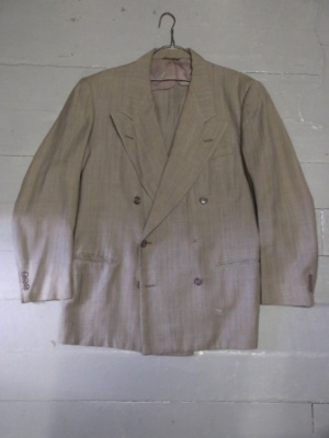 Tan Modern Suit-Mn Mod Su 6453-42-Size 42