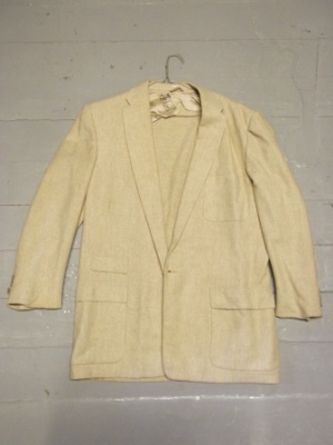 Tan Modern Suit-Mn Mod Su 6500-44-Size 44
