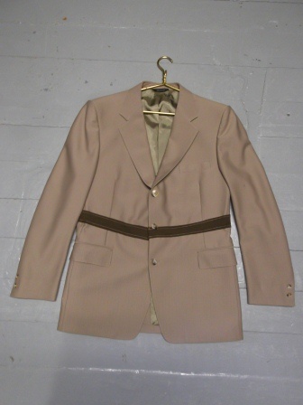 Tan Modern Suit-Mn Mod Su 6503-44-Size 44