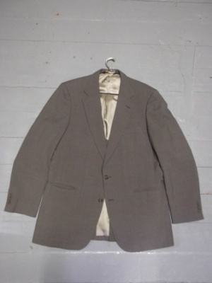 Brown Modern Suit-Mn Mod Su 6509-44-Size 44
