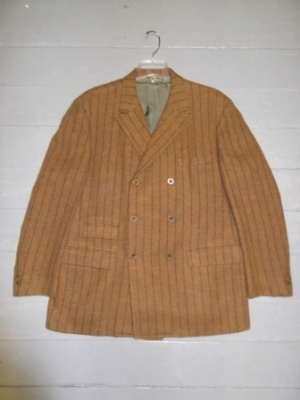 Golden-brown Modern Suit-Mn Mod Su 6552-44-Size 44
