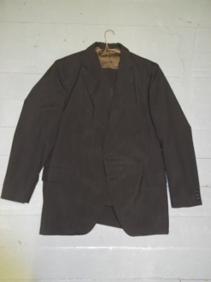 Brown Modern Suit-Mn Mod Su 6601-46-3pc-Size 46