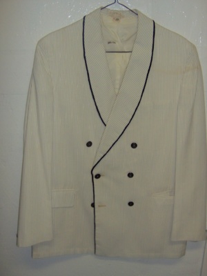 White and black Modern Suit-Mn Mod Su 8350-38-3pc-Size 38