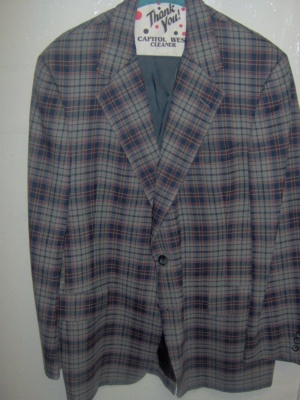 Blue and red Modern Suit-Mn Mod Su 4575-44-Size 44