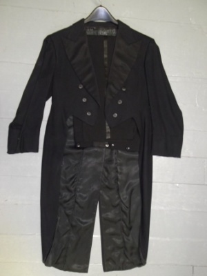 Black Period Suit-Mn Pd Su 1100-Size 38
