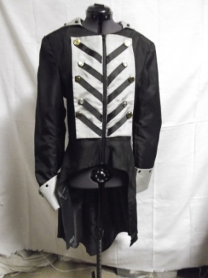 Black and grey Period Suit-Mn Pd Su 1102-HMLT'13-Size 36
