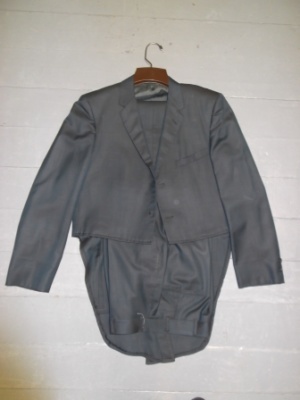 Grey Period Suit-Mn Pd Su 2301-Size 40