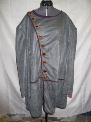 Grey and purple Period Suit-Mn Pd Su 2925-HMLT '13-Size N/A