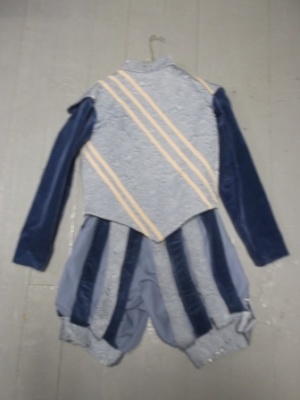 Blue Renaissance Suit-Mn Rn Su 4100-Chest 38