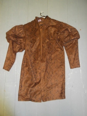 Brown and Black Renaissance Suit-Mn Rn Su 6526-Chest 46