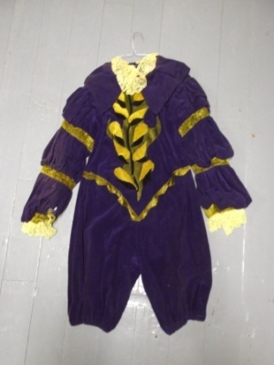 Purple and Yellow Renaissance Suit-Mn Rn Su 9300-Chest 42