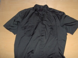 black short sleeve shirt-Mn SS Sht 1800-Neck-18