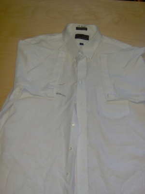 white short sleeve shirt-Mn SS Sht 8803-Neck-18