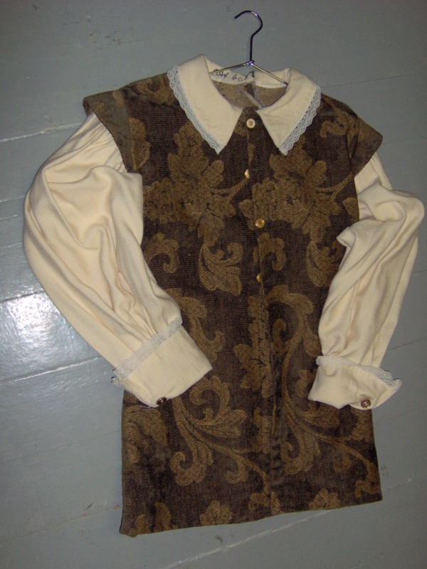 brown and grey and cream Cavalier Shirt-Mn Sh Vst 6225-Cyrano04-Chest 40