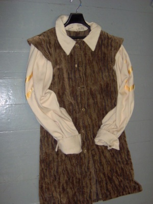 brown and cream Cavalier Shirt-Mn Sh Vst 6226-Cyrano04-Chest 40