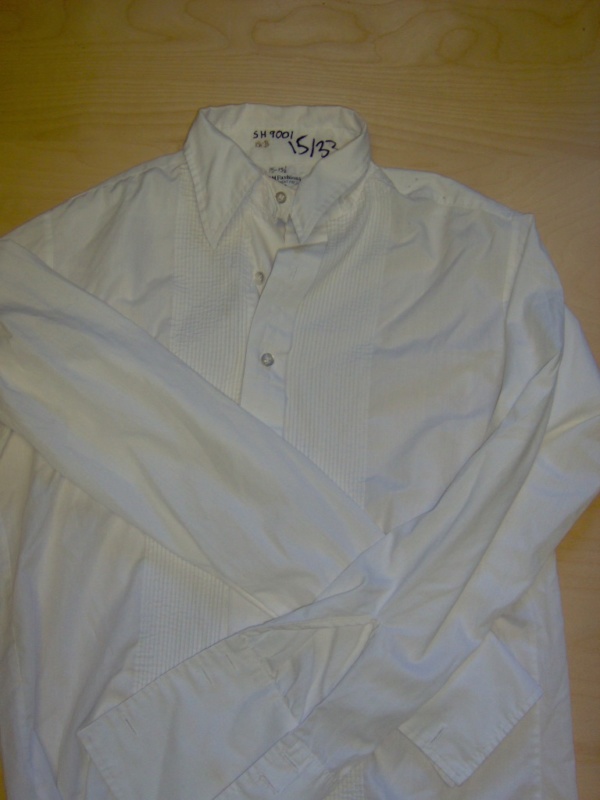 White Tuxedo Shirt-Mn Tx Sht 8020-Neck 14.5