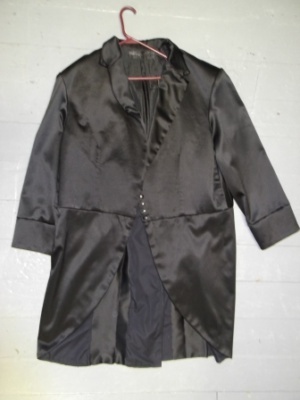 Black Period Suit-Mn Pd Su 1800-Size Large