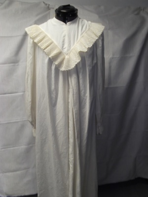Cream Pajamas-NTGWN 8402-PP'16-Chest 44