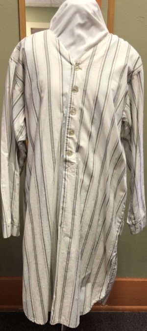 White and blue and tan Pajamas-NT GWN 8850-PP'16-Top Chest 52