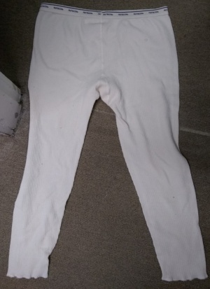 White Pajamas-PJ 8500-Top Chest N/A