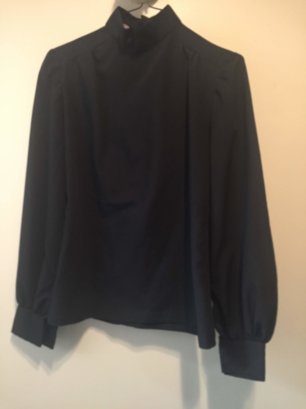 Black Period Blouse-Pd Bl 1300-Bust 36